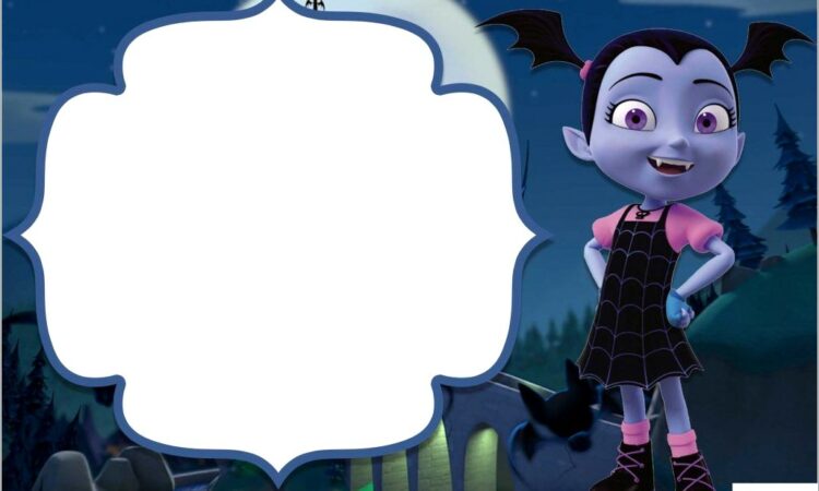 Free Vampirina Birthday Invitations