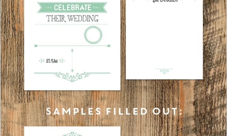 Free Vietnamese Wedding Invitation Template