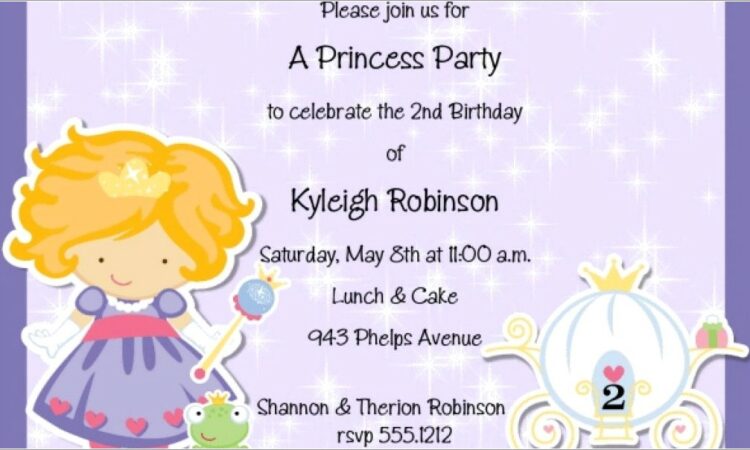 Funny Birthday Invitation Wording For Kids