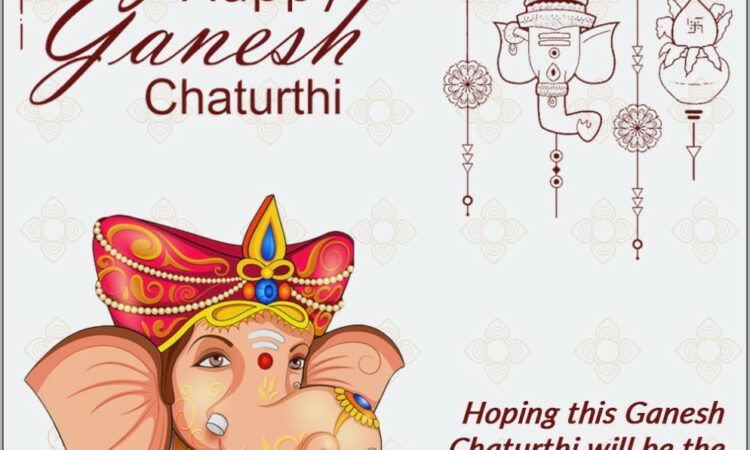 Ganesh Puja Invitation Card In Bengali