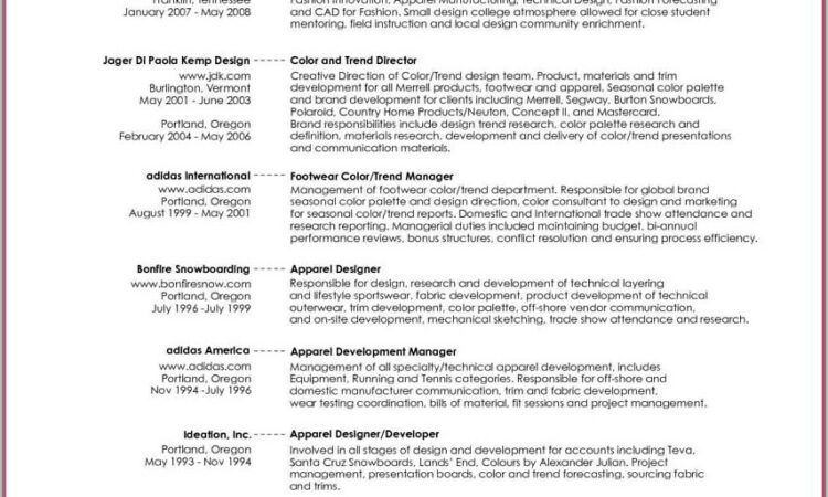 General Manager Resume Templates Free