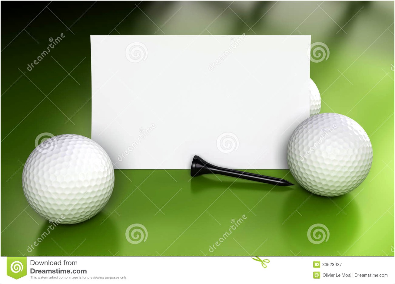 Golf Invitation Template Free Download