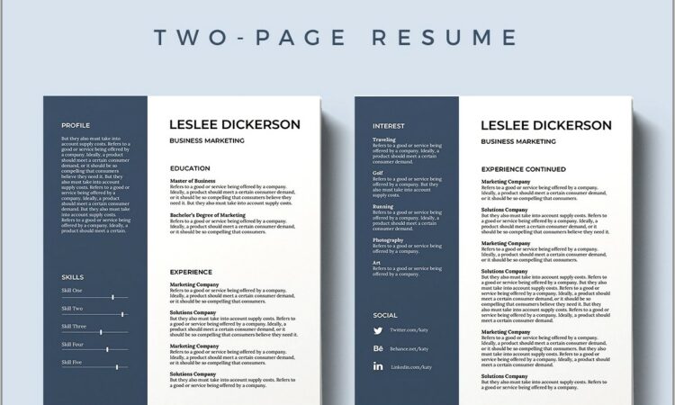 Good Resume Templates Free Download