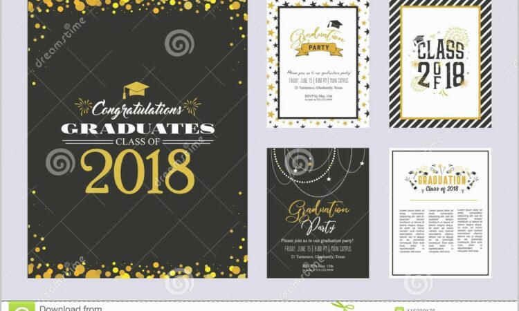 Graduation Invitation Card Design