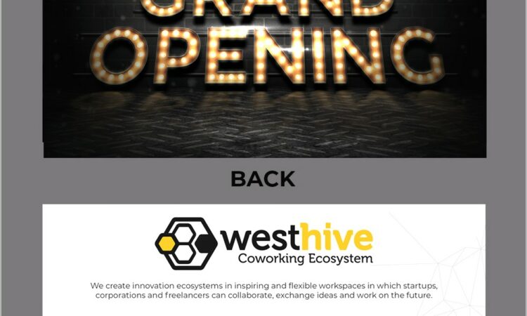 Grand Opening Invitation Card Design