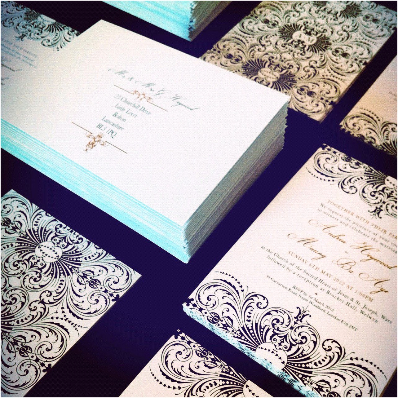 Gus And Ruby Wedding Invitations