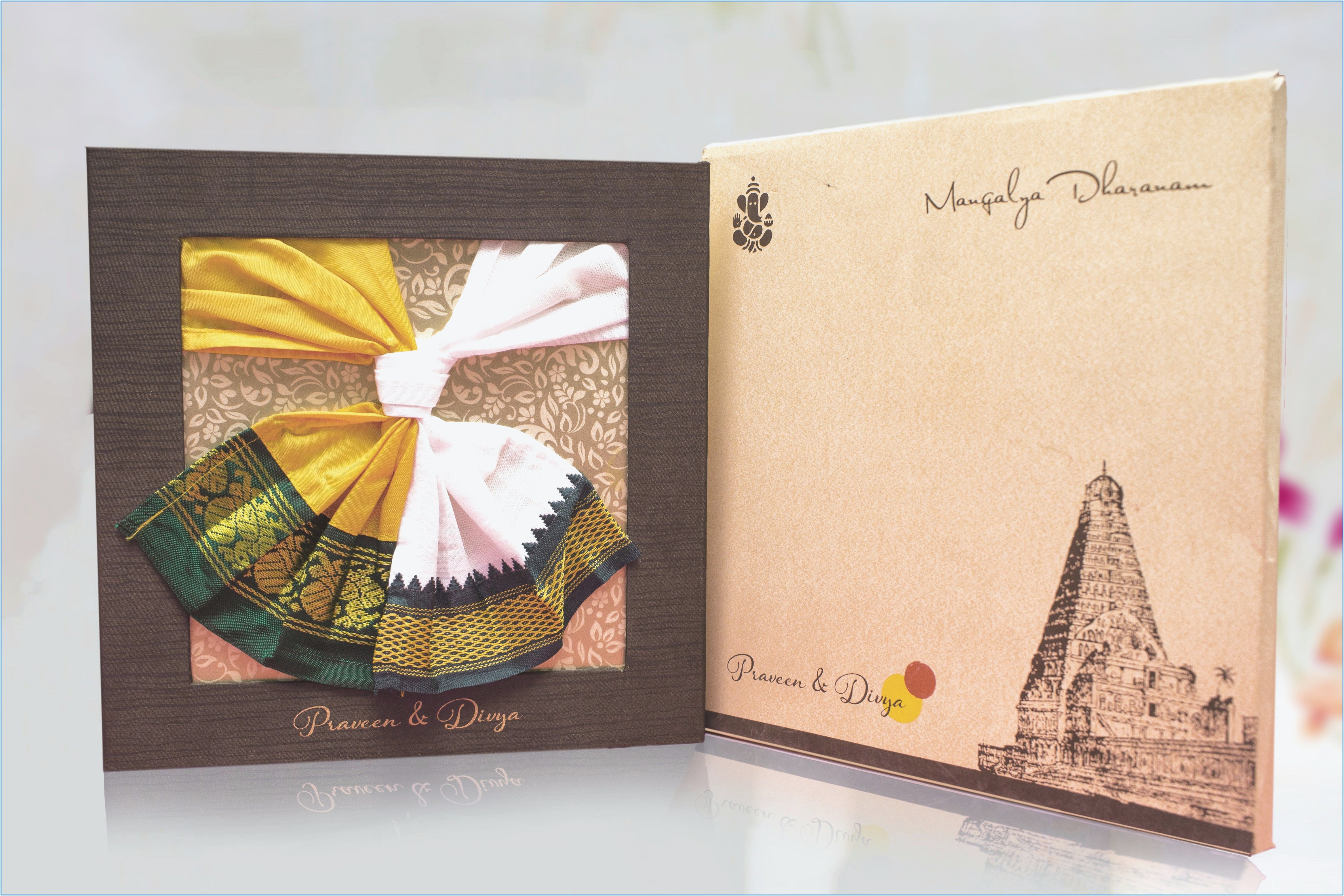 Hindu Wedding Invitation Card