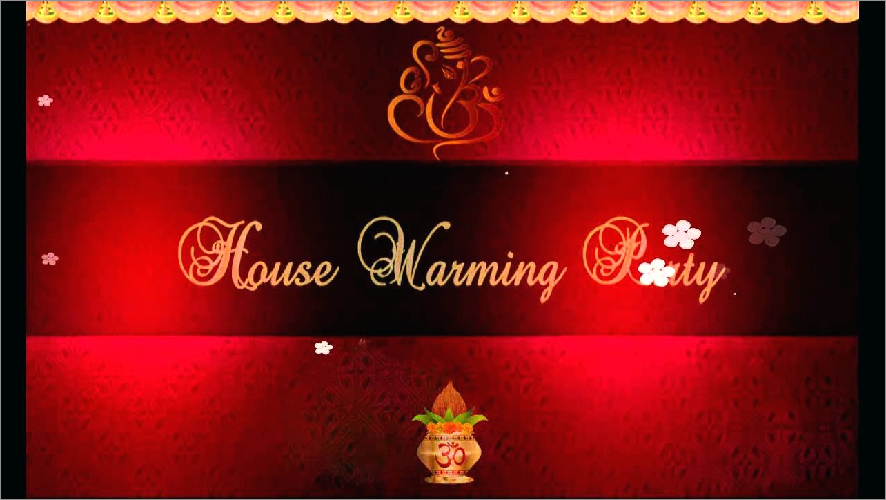 Housewarming Invitation Letter In Malayalam