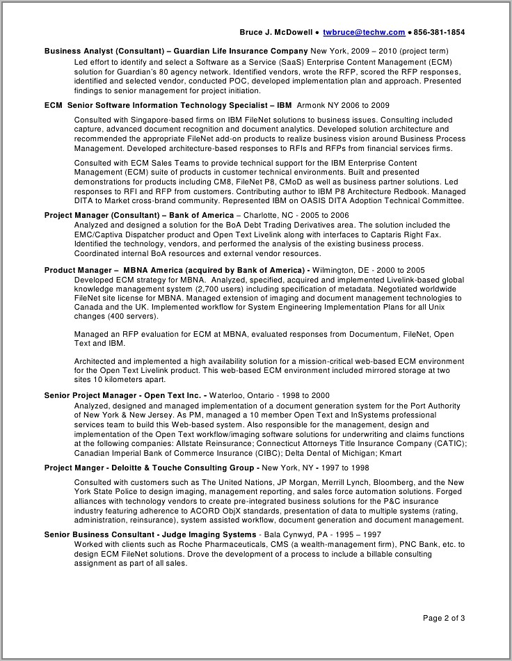 Independent Life Insurance Agent Resume