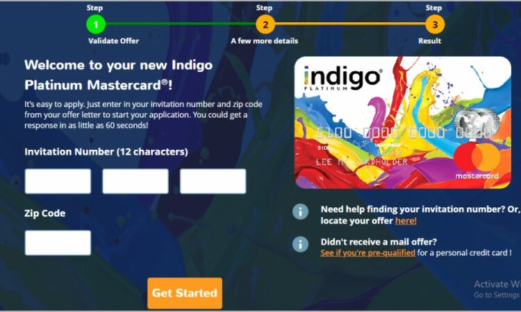 Indigo Apply Personal Invitation Number