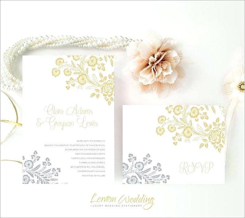 Inexpensive Wedding Invitations With Free Response Cards