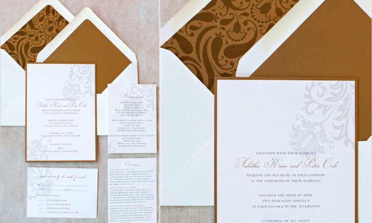 Inner And Outer Invitation Envelopes