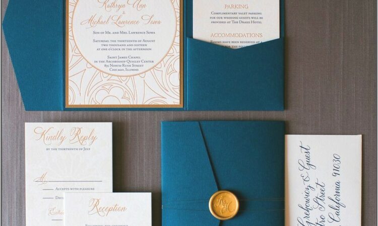 Invitation Card For Debut Royal Blue