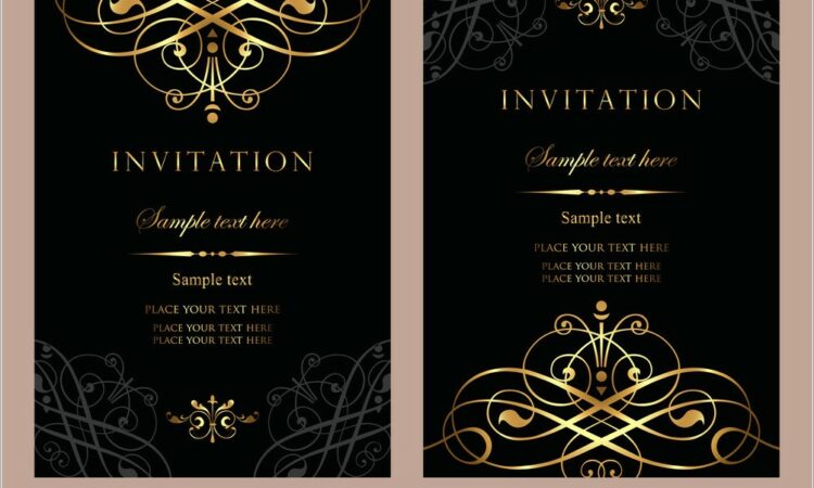 Invitation Card Template Online Free