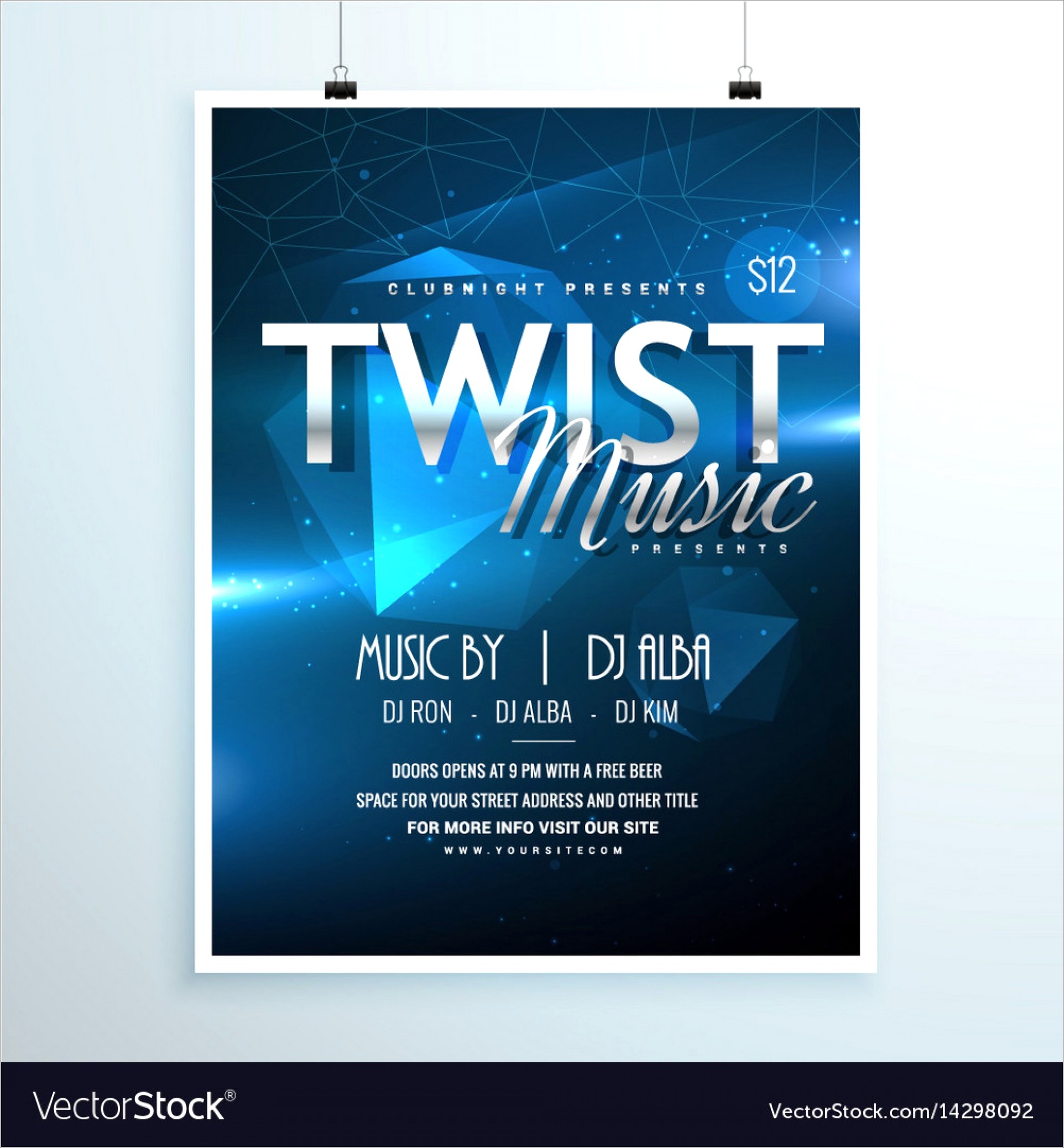 Invitation Flyer Template Free Download
