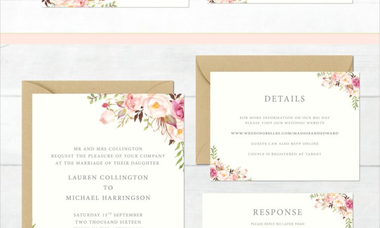 Joann Fabrics Wedding Invitations