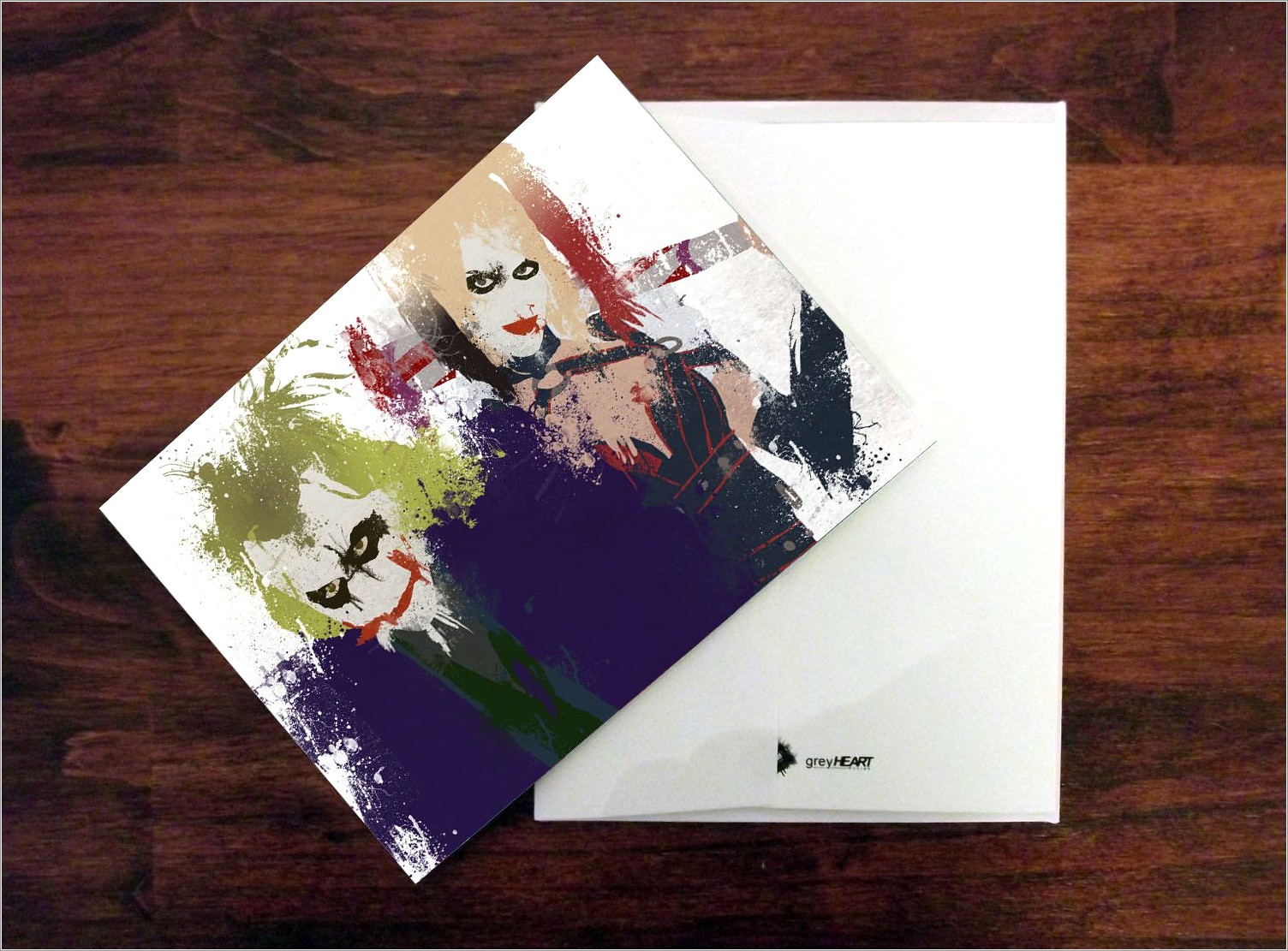 Joker And Harley Quinn Wedding Invitations