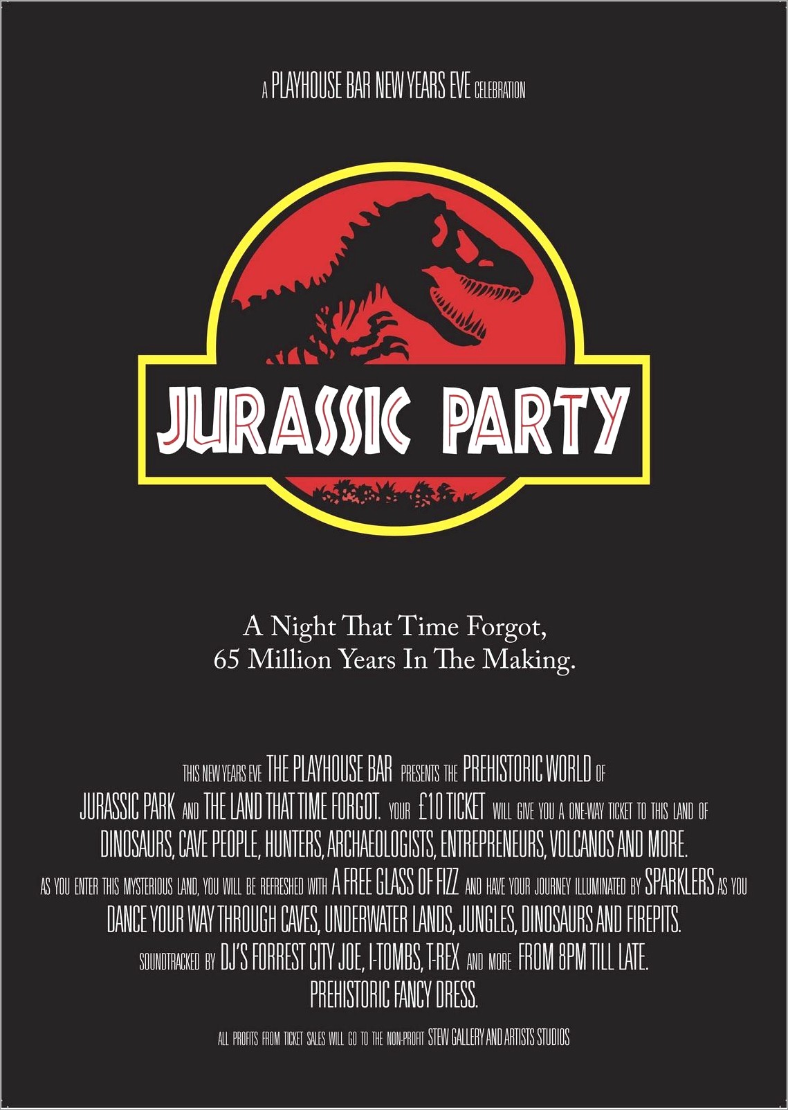 Jurassic World Invitation Template Free