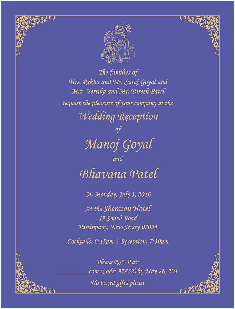 Kerala Christian Wedding Invitation Wording