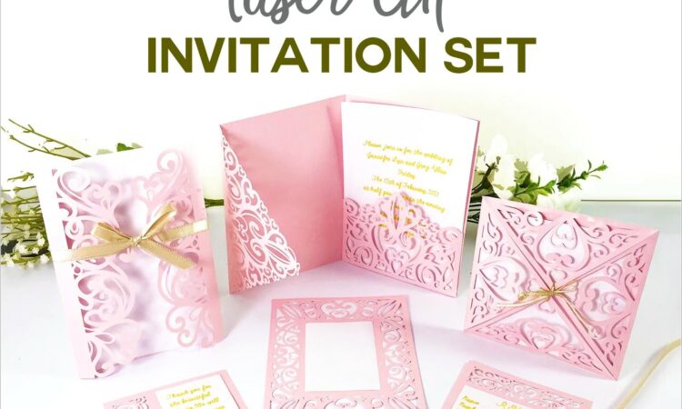 Laser Cut Invitations Cricut