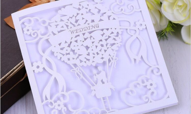 Laser Cut Pocket Wedding Invitations Australia