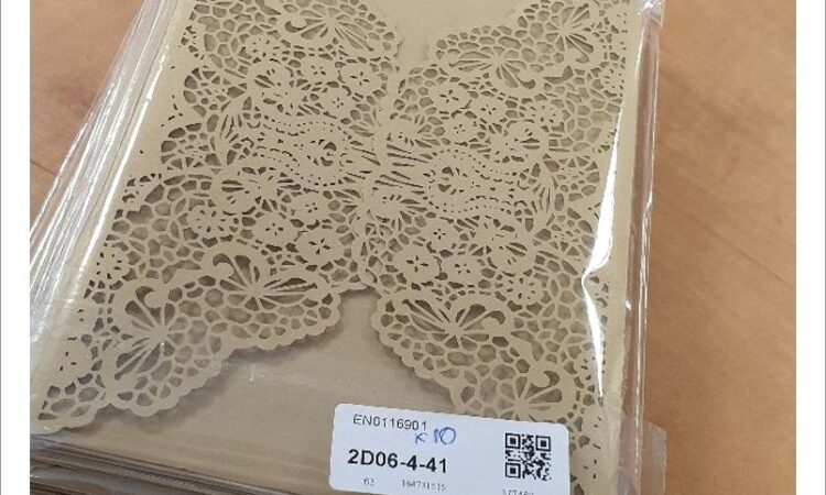 Laser Cut Pockets For Invitations