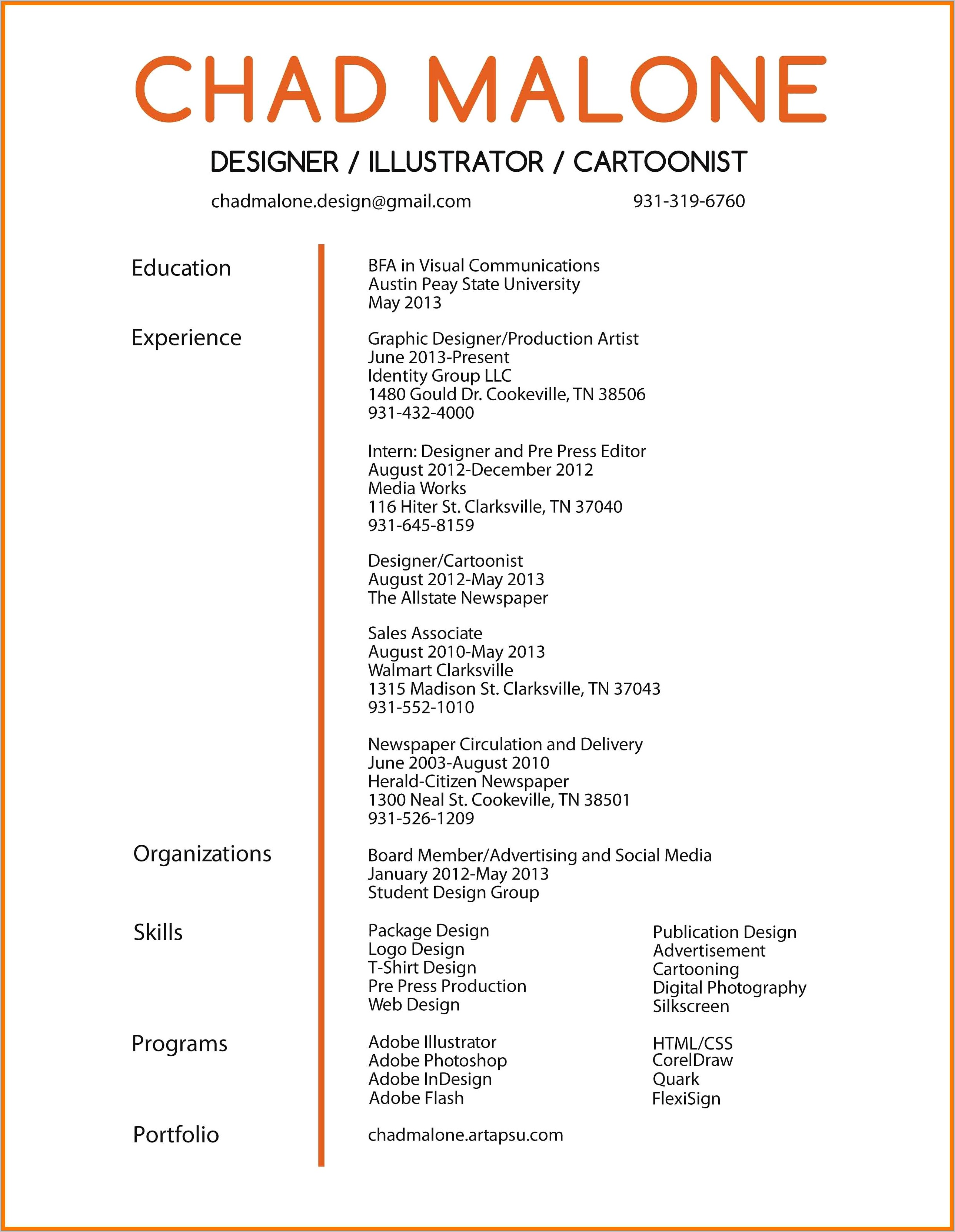 Latest Resume Format Doc 2017