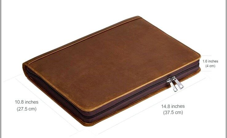 Leather Folder For Resume