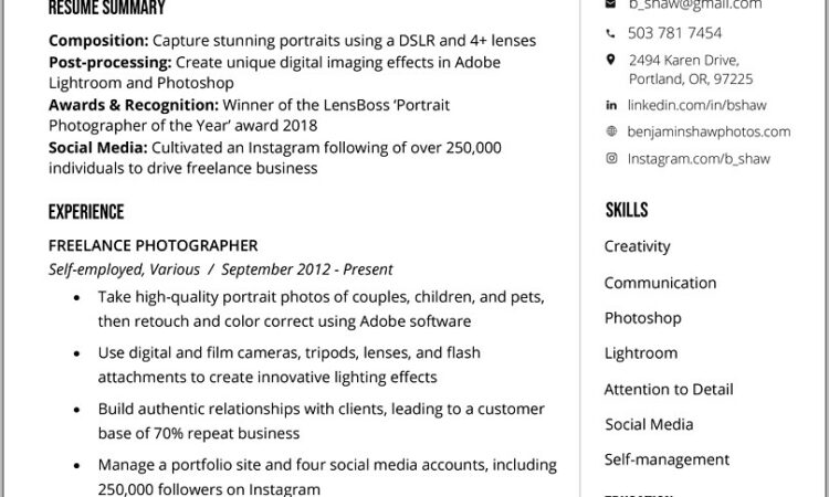 Make A Resume Online Free Download