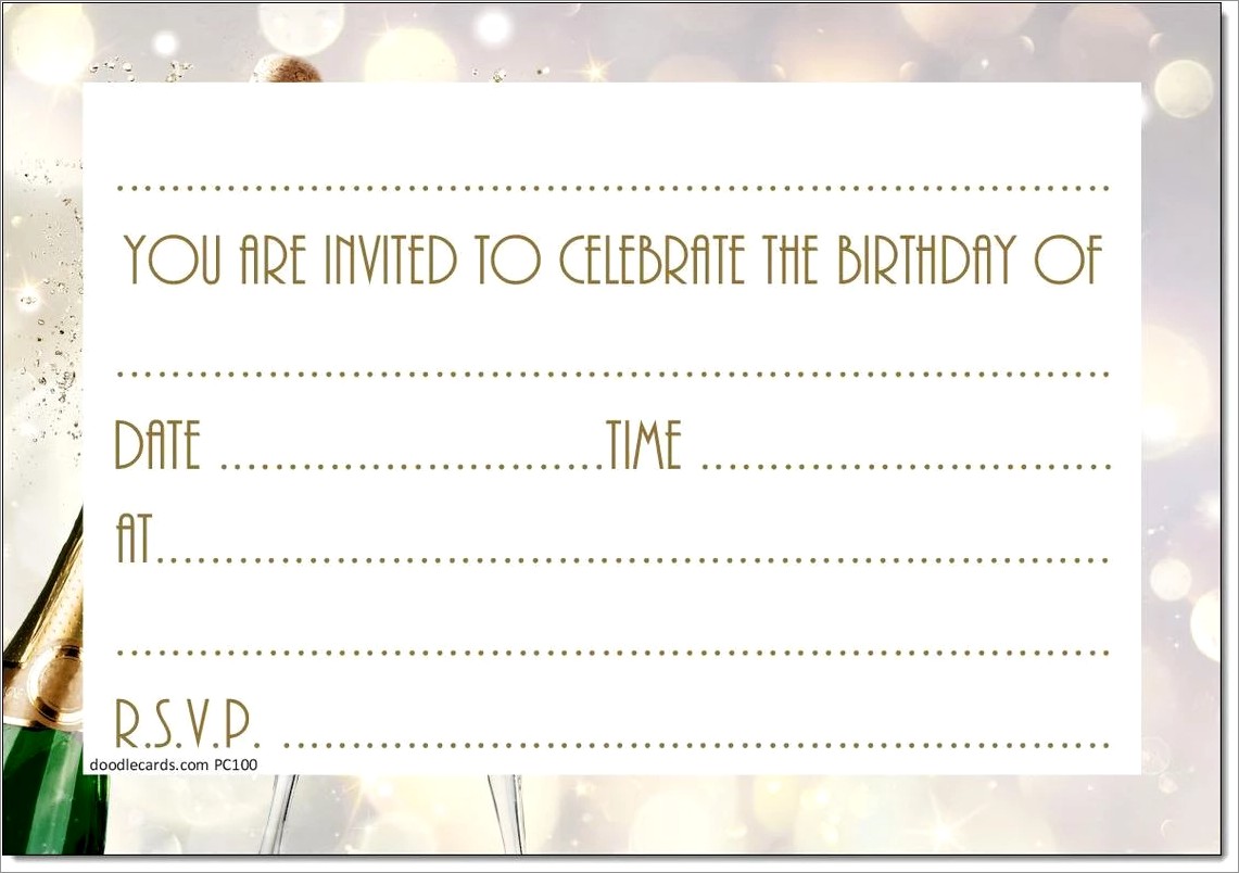 Male 80th Birthday Invitations