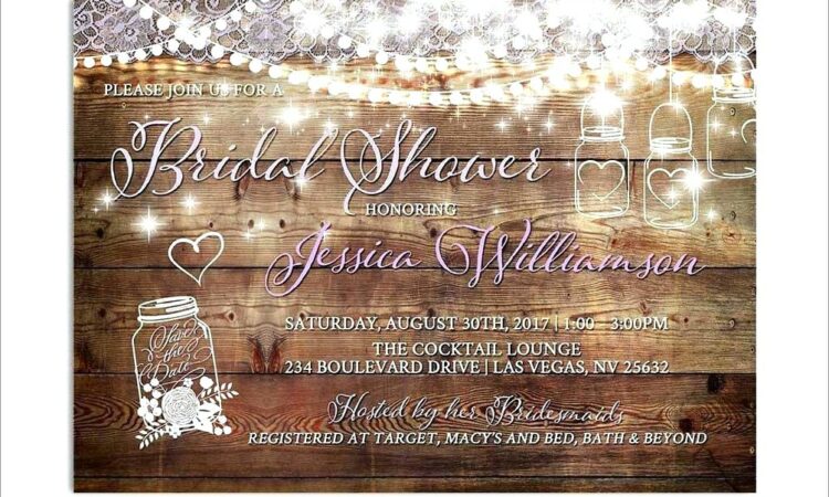 Mason Jar Wedding Invitations Walmart