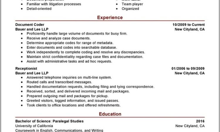 Medical Coding Resume Samples