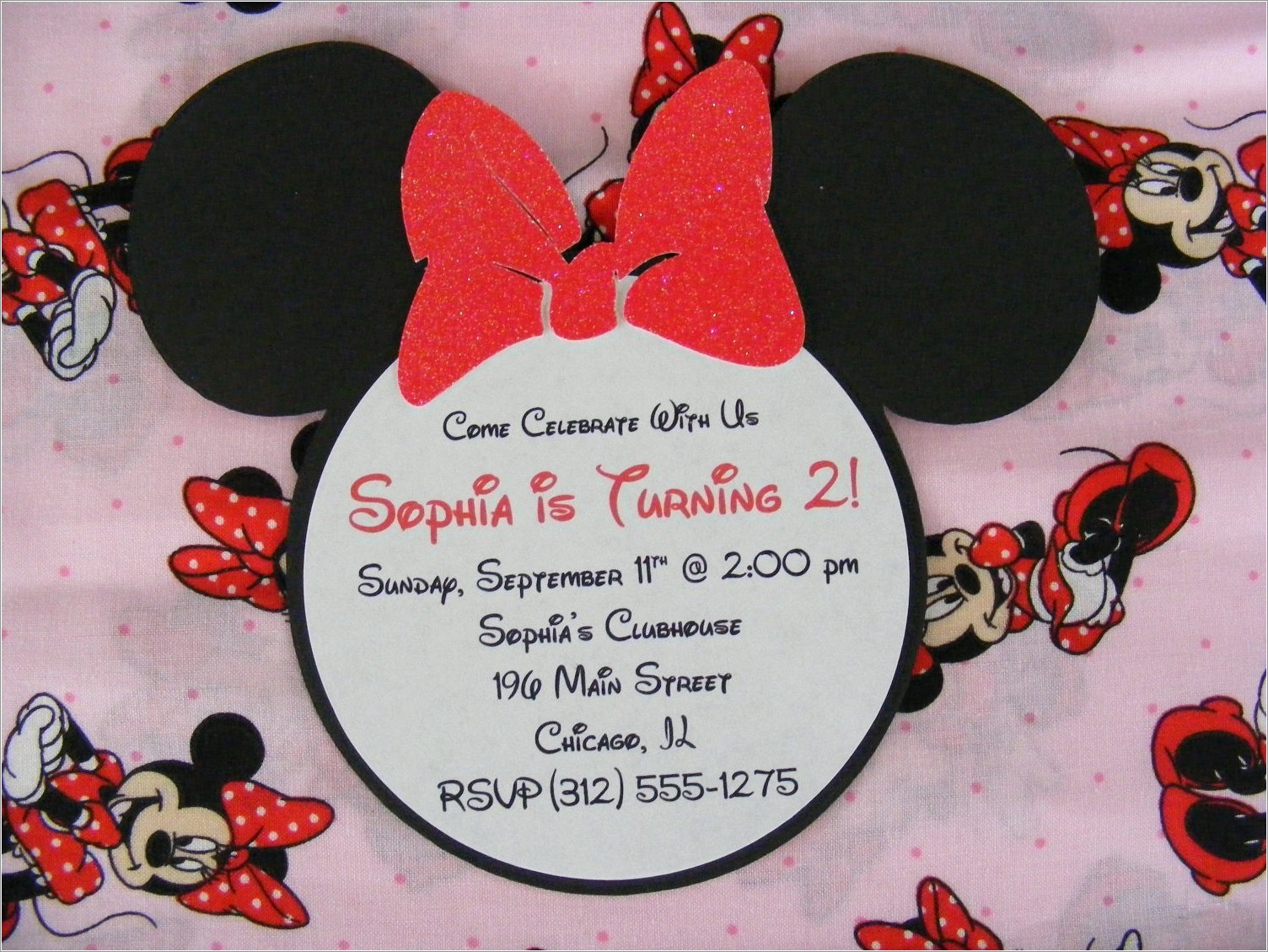 Mickey Mouse Invitations In Spanish