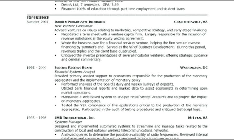 Microsoft Templates For Resumes Word 2003