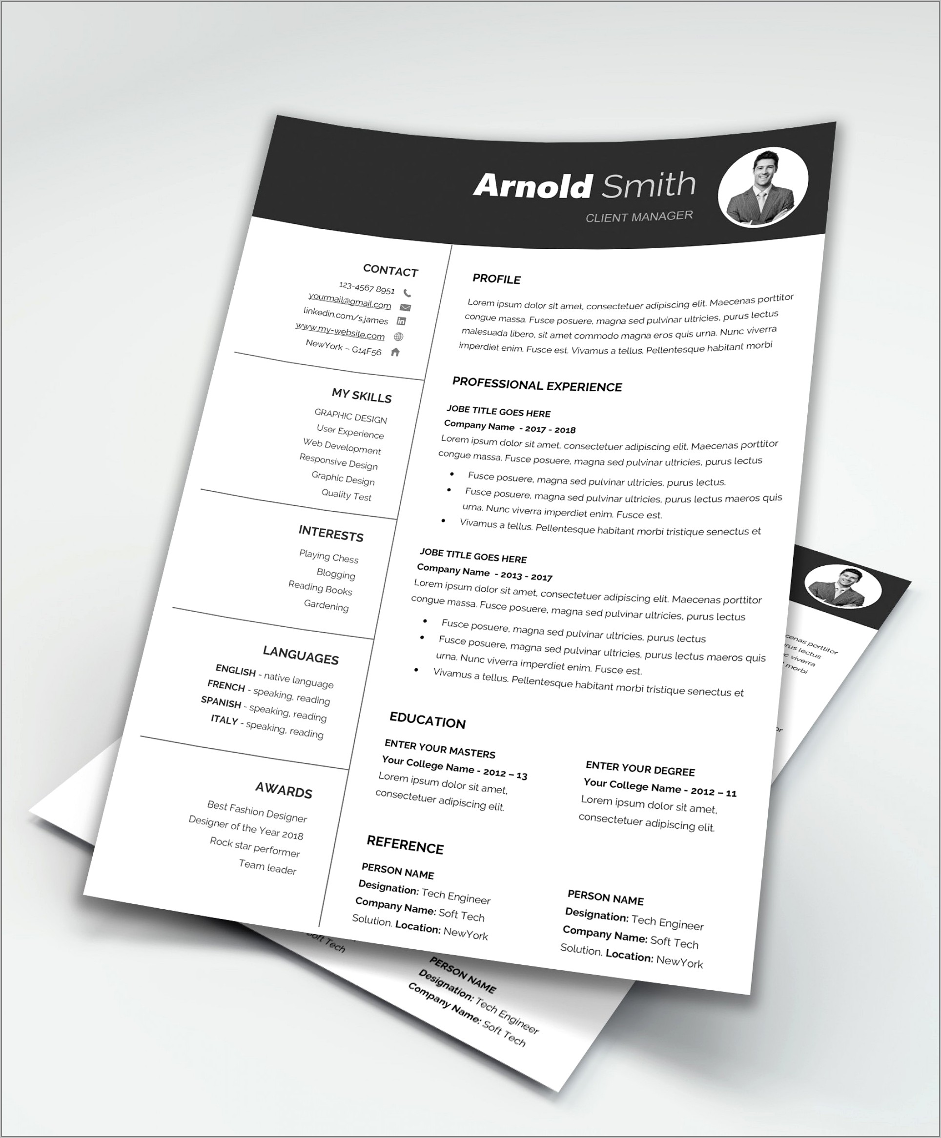 Microsoft Word Free Templates For Resumes