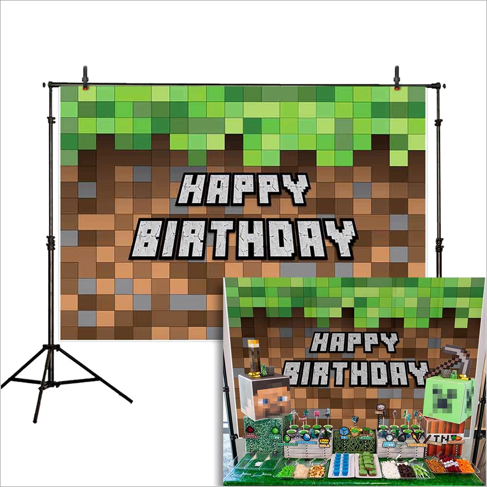 Minecraft Birthday Invitation Template Free Download
