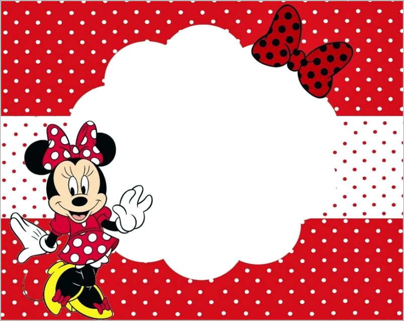 Minnie Mouse Invitations Online