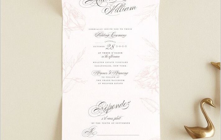 Minted Wedding Invitations All In One