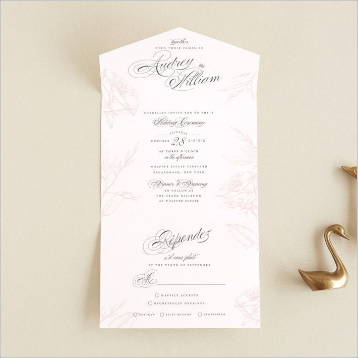 Minted Wedding Invitations All In One