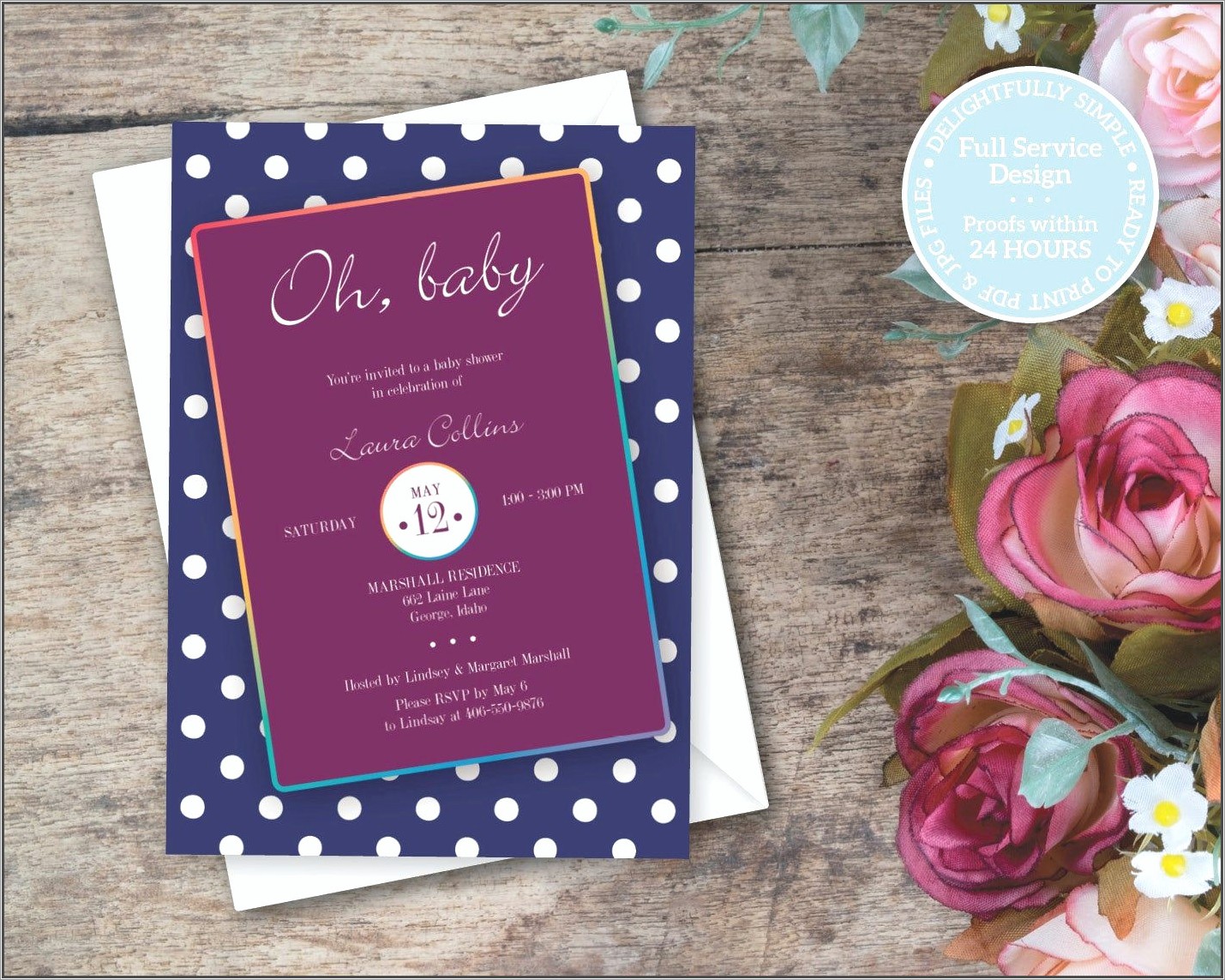 Monkey Hut Designs Invitations