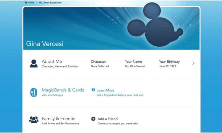 My Disney Experience Invite To Connect