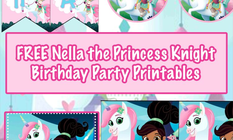 Nella The Princess Knight Invitations