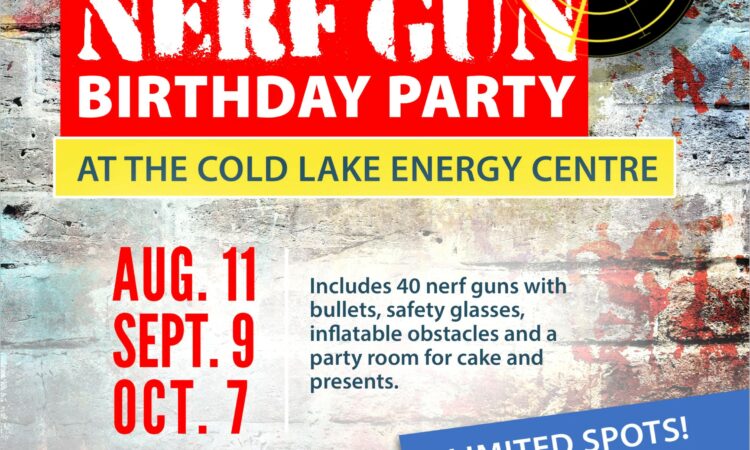 Nerf Gun Birthday Invitations