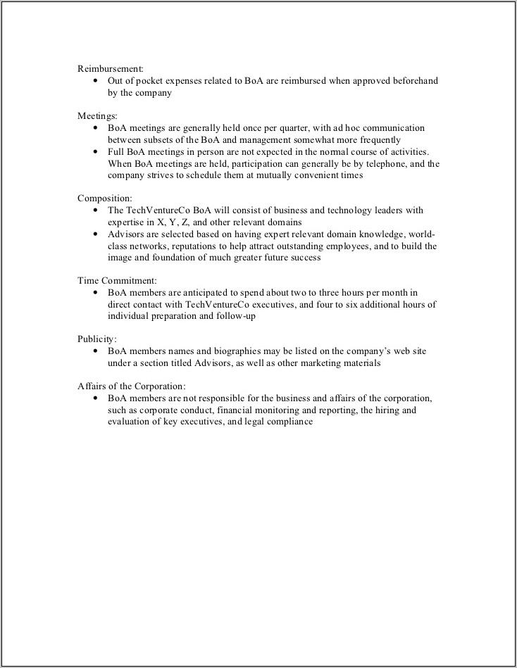 Nonprofit Committee Charter Examples