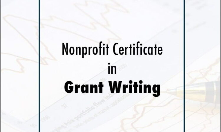 Nonprofit Grant Writing Certification