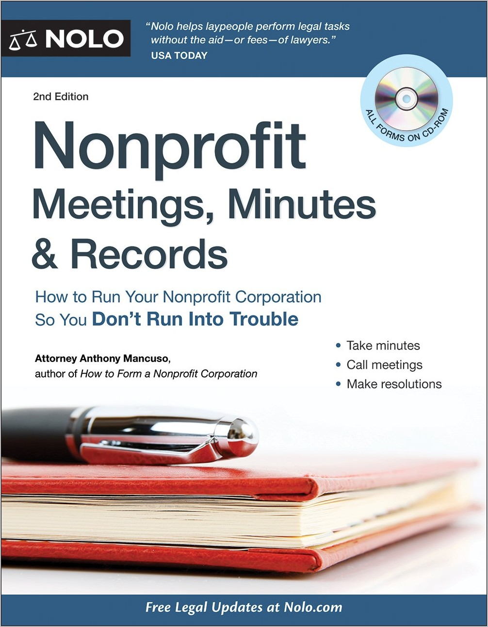 Nonprofit Meeting Minutes Format