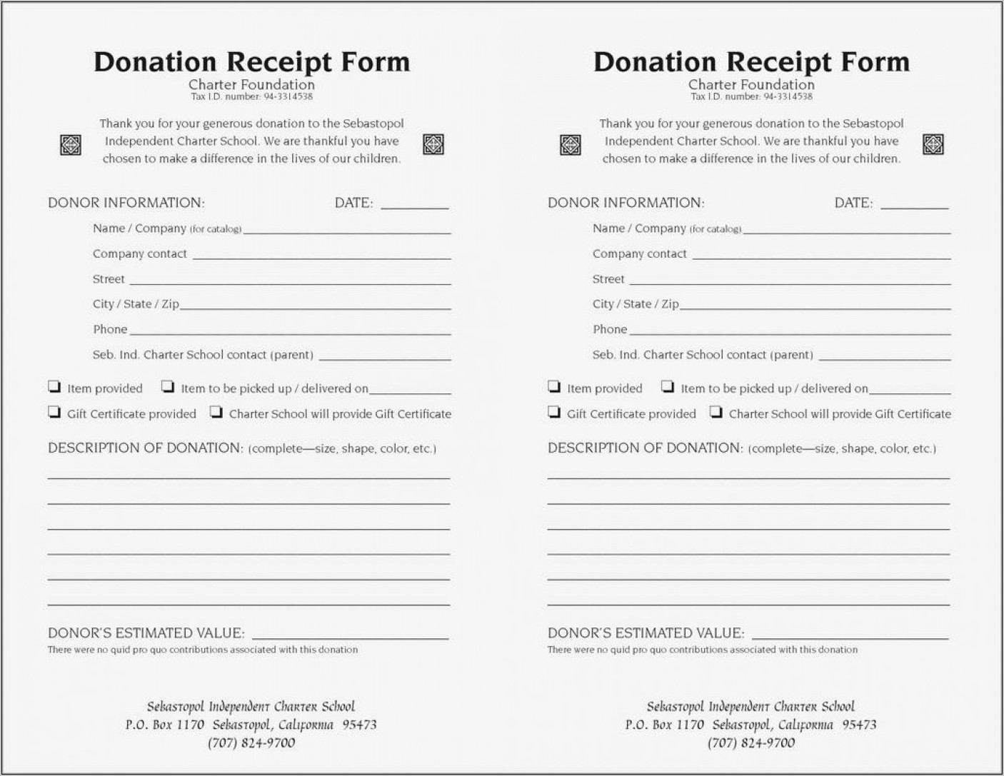 Not For Profit Charter Template