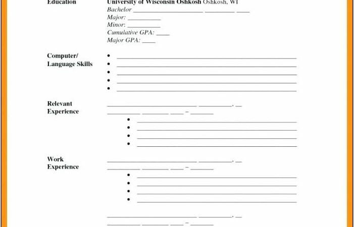 Nursing Cv Templates Free Download