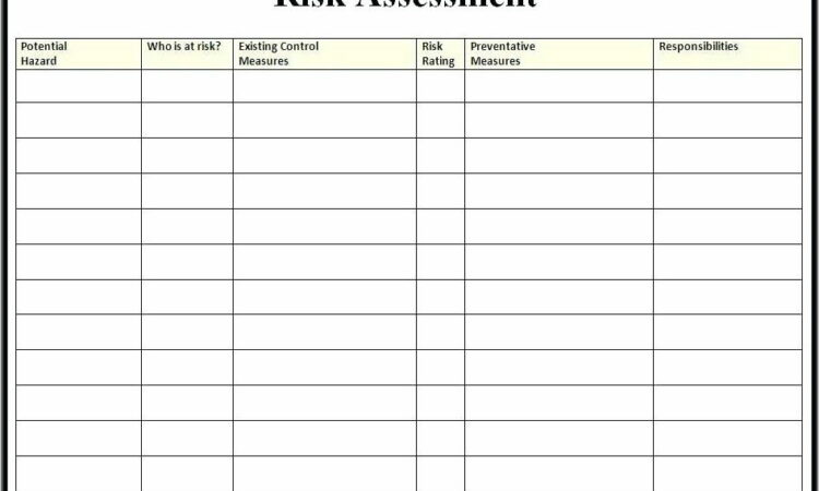 Office Ergonomics Risk Assessment Template