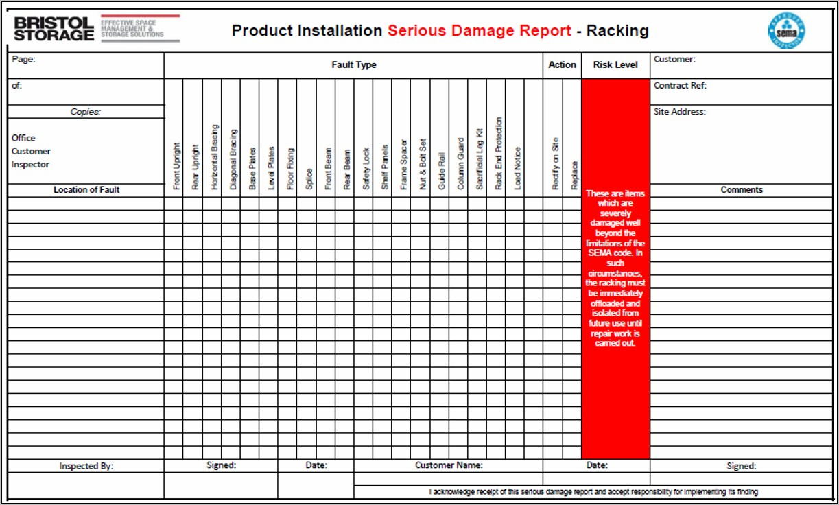 Office Health And Safety Checklist Template Uk